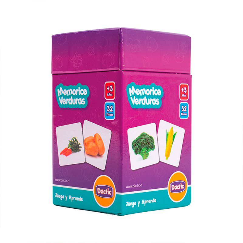 DACTIC - Juego Memorice Verdura - Dactic