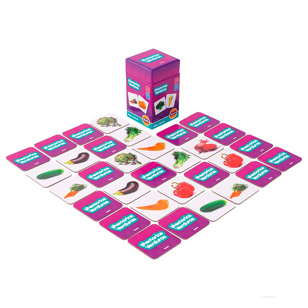 DACTIC - Juego Memorice Verdura - Dactic