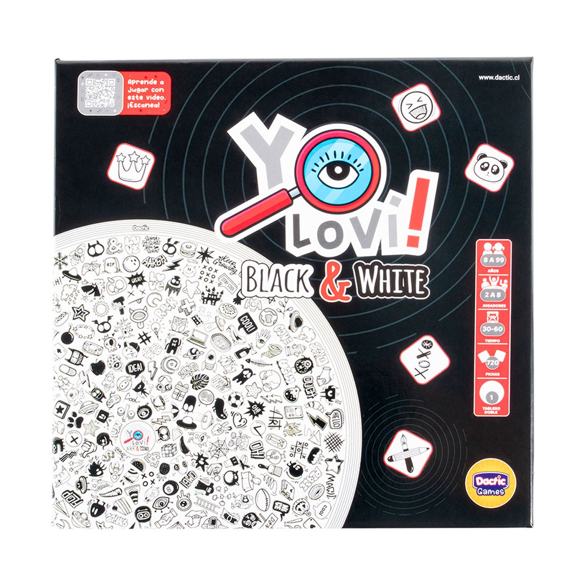 DACTIC - ¡Yo lo Vi Black & White - Dactic