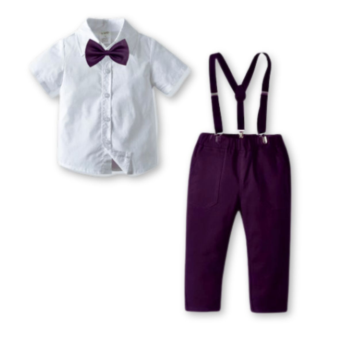 JUMP KIDS - Conjunto de Vestir con Pantalón y Tirantes Bebé Niño 6 meses a 3 años