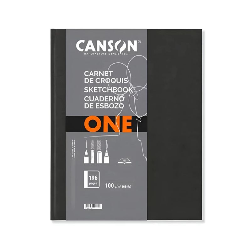 CANSON - Libreta Canson Art Book One 21,6 x 27,9 cm 98 Hojas 100gr