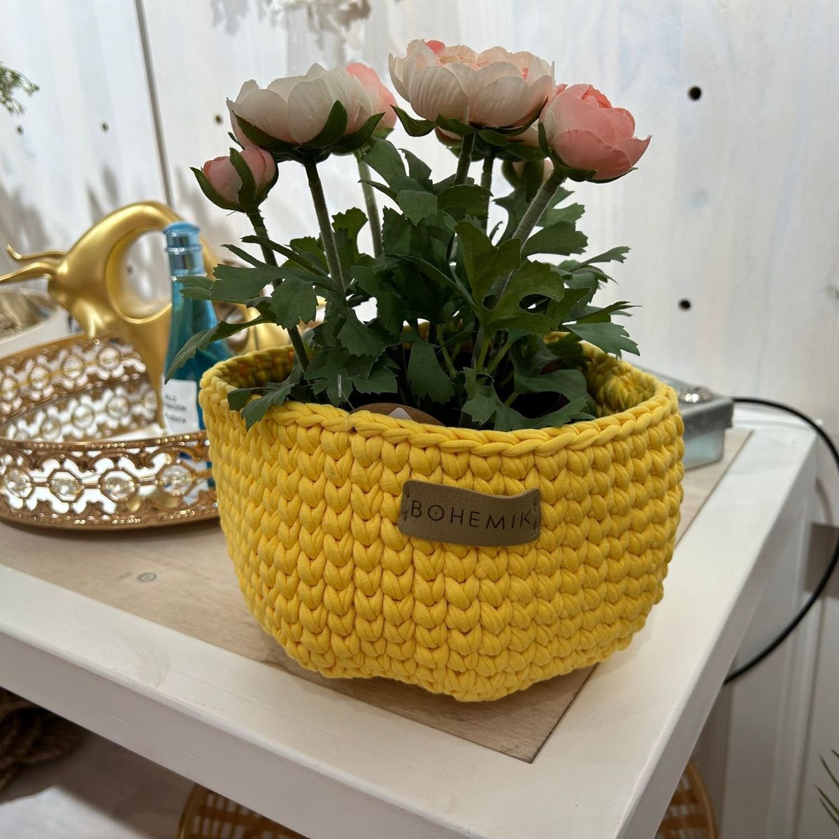 BOHEMIK - Portamaceta Milo Amarillo