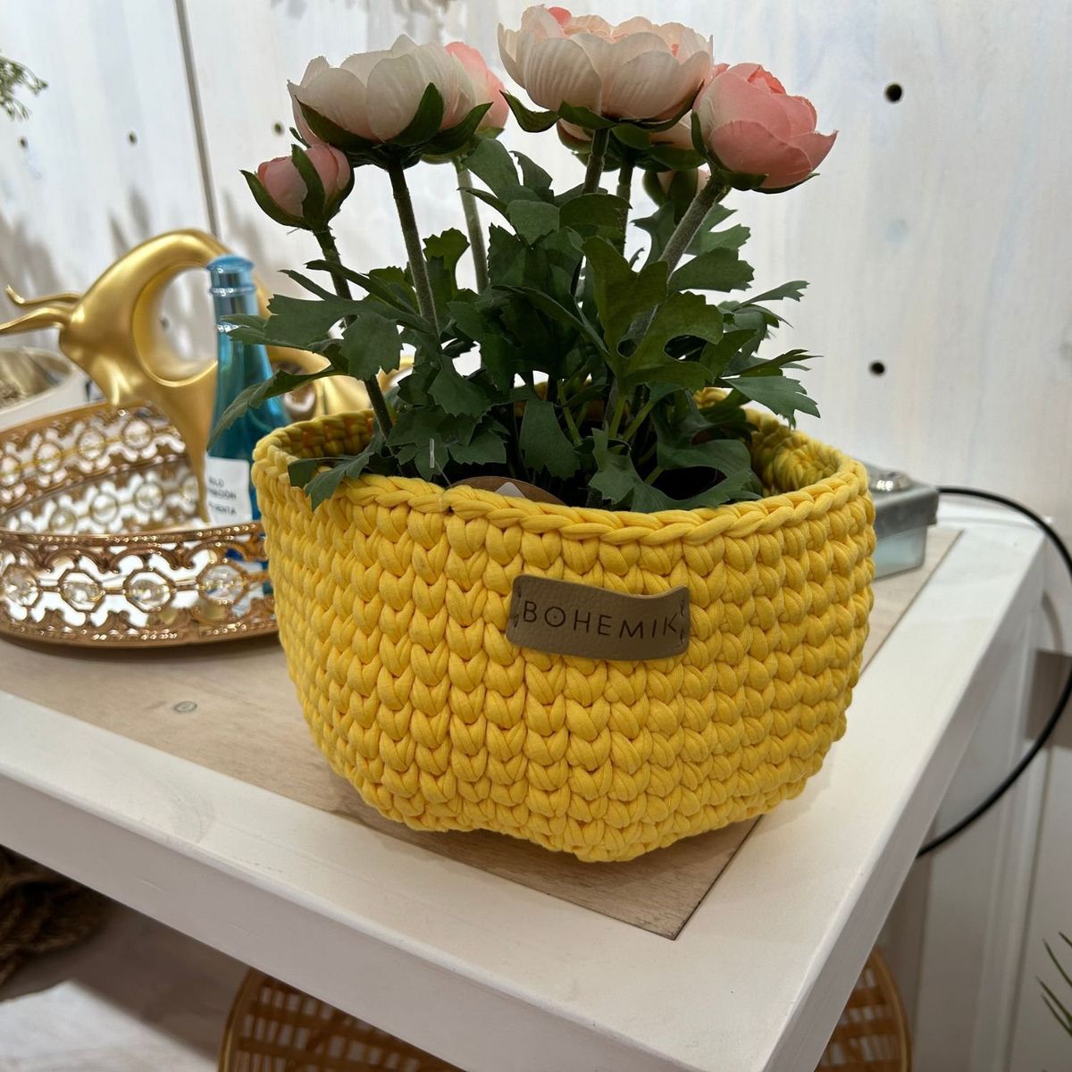 BOHEMIK - Portamaceta Milo Amarillo