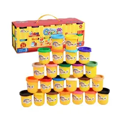 GENERICO - Set 24 Colores De Plasticina Juguete De Niños 24x50g 1.2kg