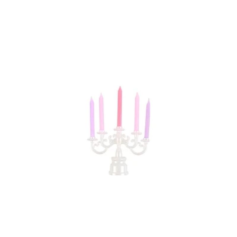 GENERICO - Velas Candelabro De Colores 8x11cm