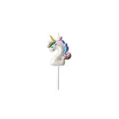 GENERICO - Vela De Unicornio Nº 2 35mmx11cm