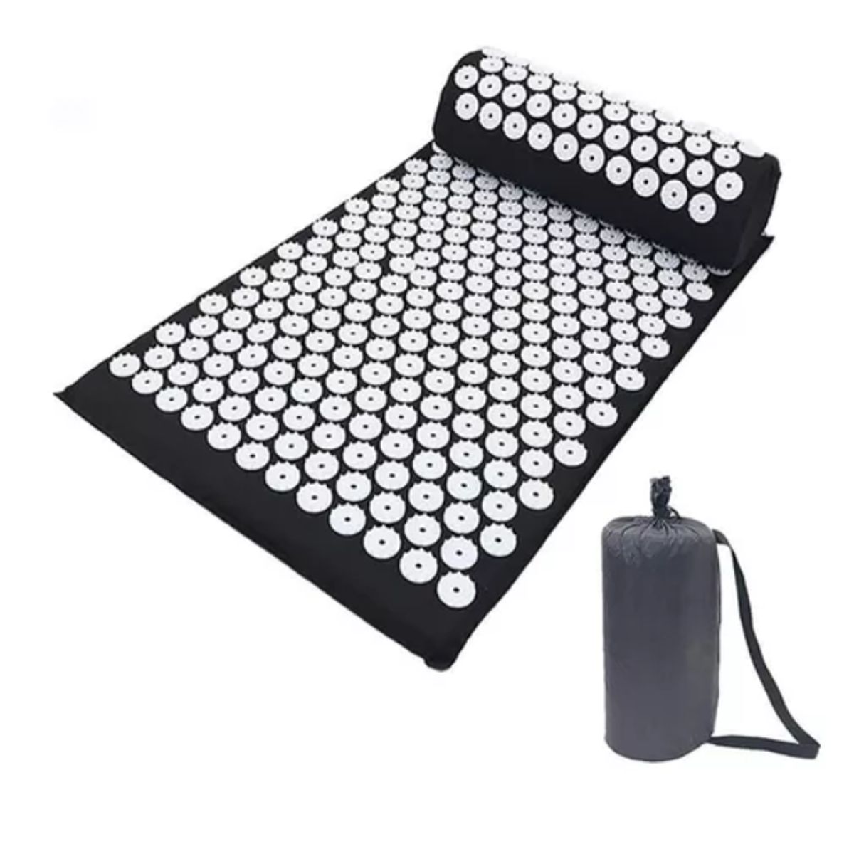 GENERICO - Alfombra Acupress Esterilla De Yoga Para Acupresión Negro