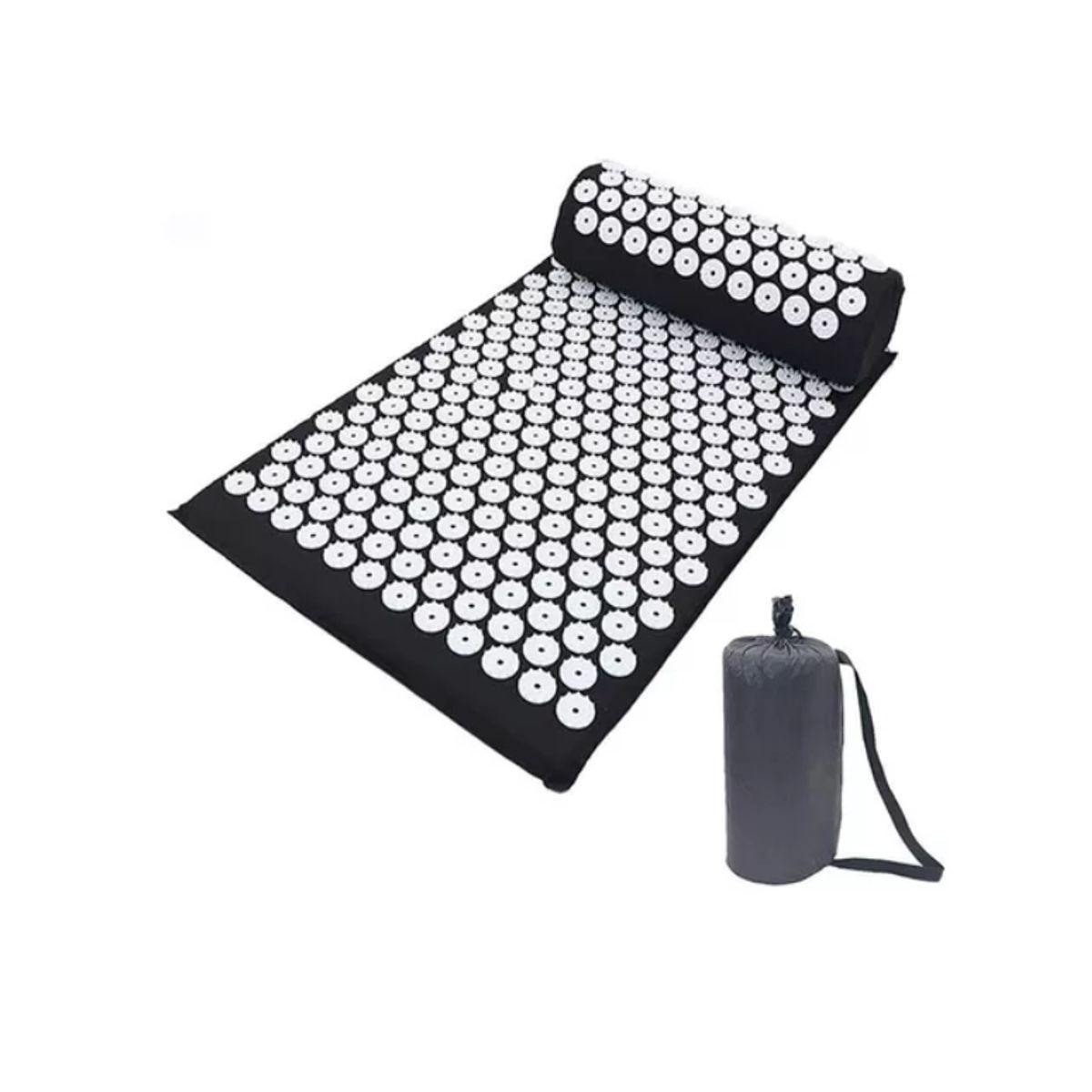 GENERICO - Alfombra Acupress Esterilla De Yoga Para Acupresión Negro