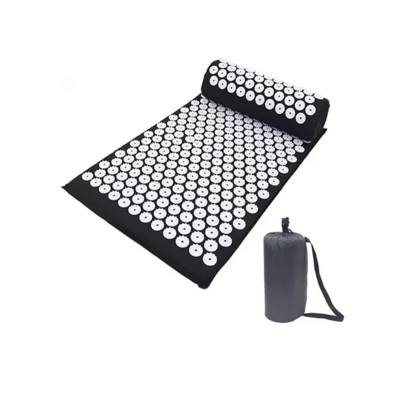 GENERICO - Alfombra Acupress Esterilla De Yoga Para Acupresión Negro