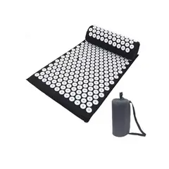 GENERICO - Alfombra Acupress Esterilla De Yoga Para Acupresión Negro