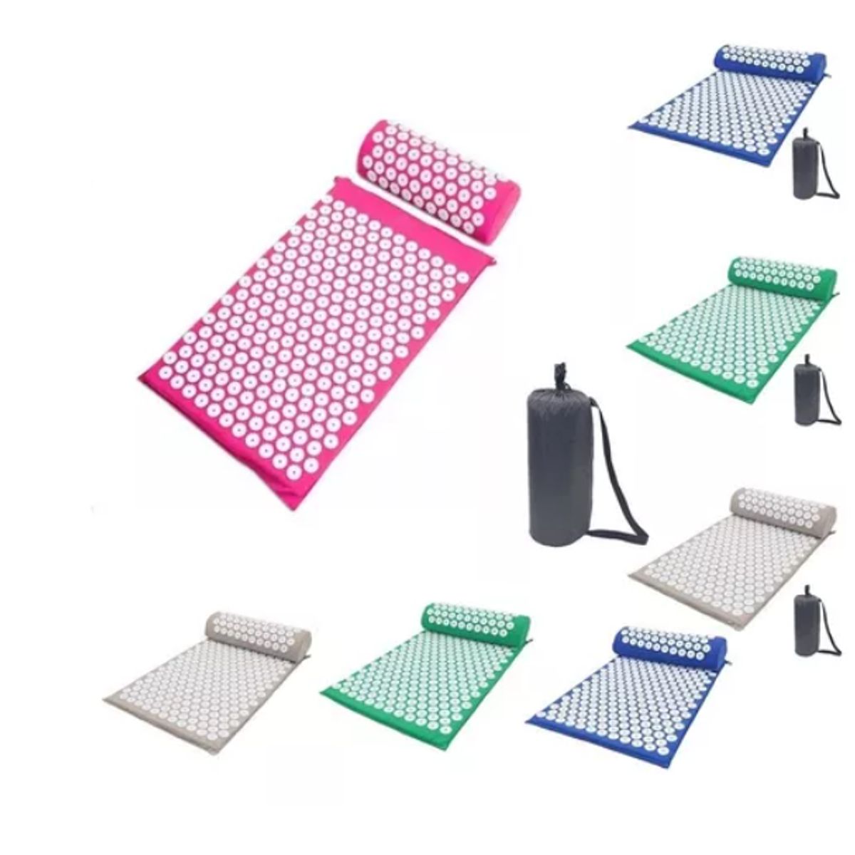 GENERICO - Alfombra Acupress Esterilla De Yoga Para Acupresión Rosa