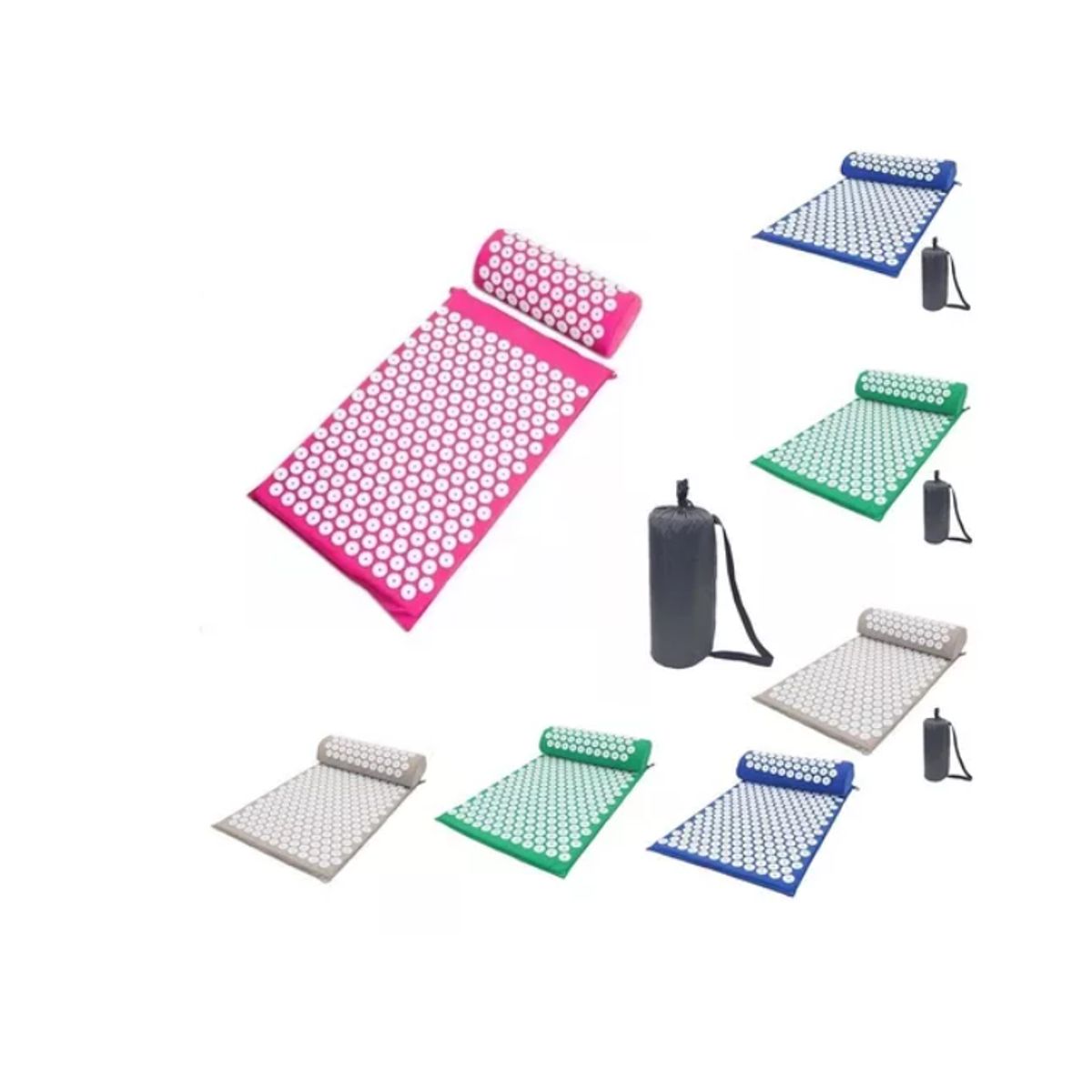 GENERICO - Alfombra Acupress Esterilla De Yoga Para Acupresión Rosa