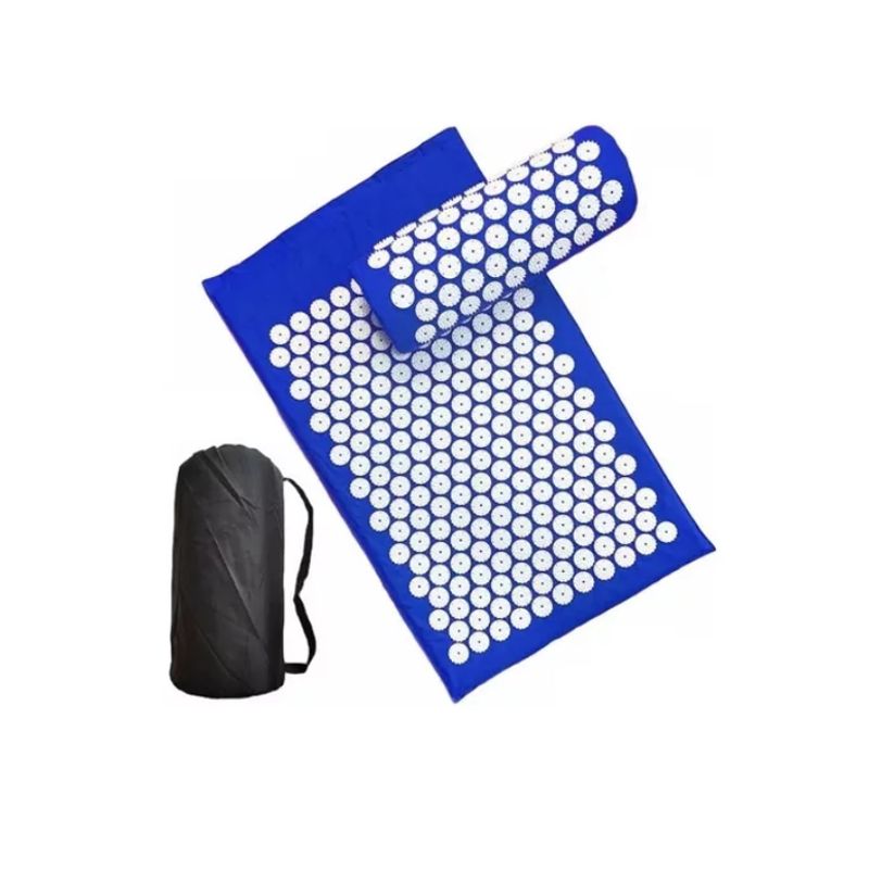 GENERICO - Alfombra Acupress Esterilla De Yoga Para Acupresión Azul
