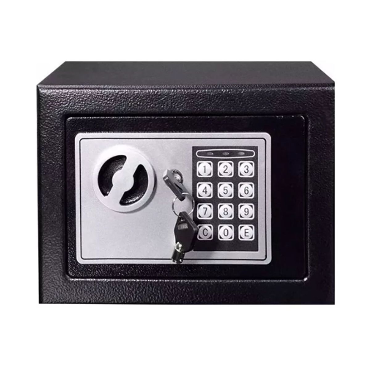 GENERICO - Caja Fuerte Digital Con Llave Negro