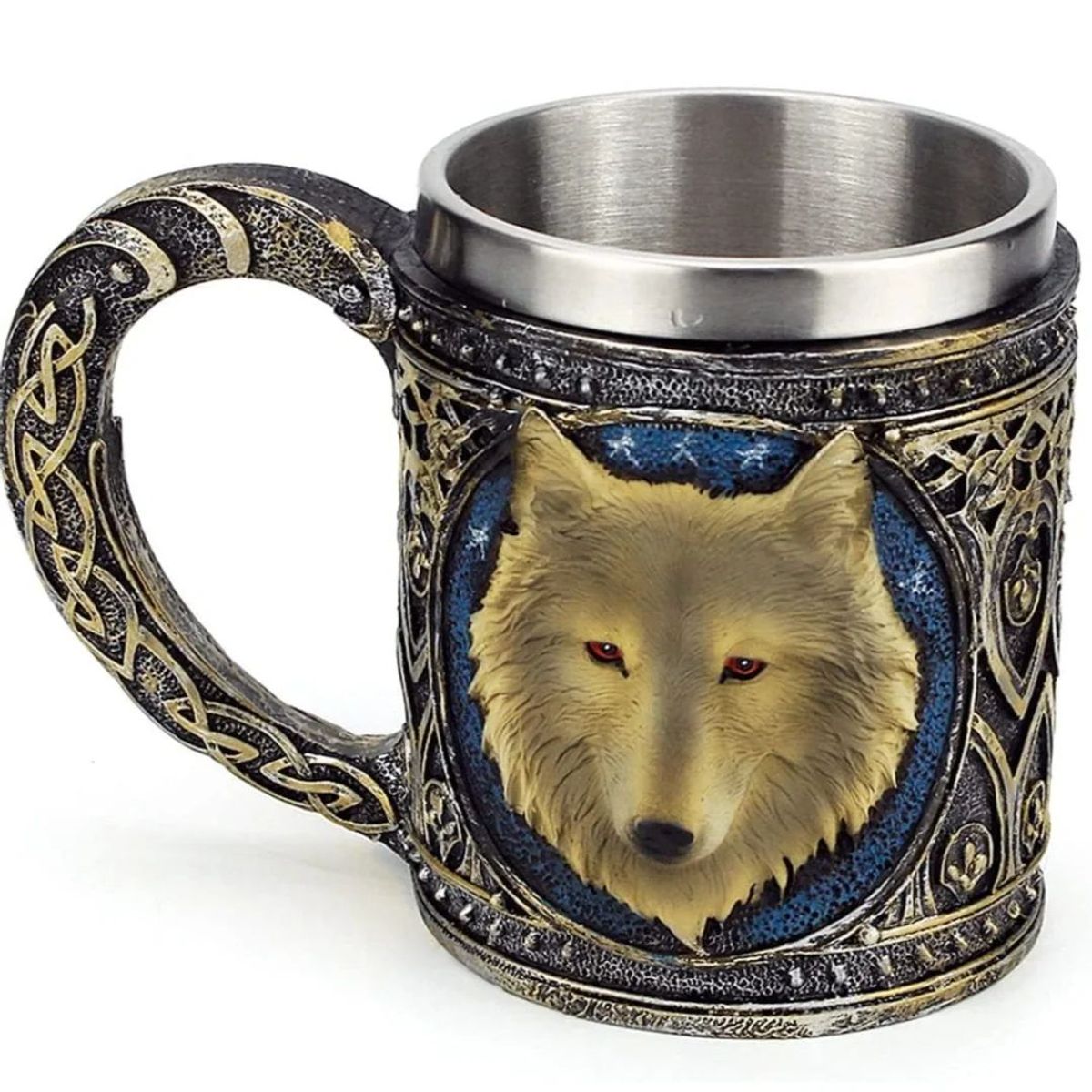 GENERICO - TAZON LOBO OJOS ROJOS