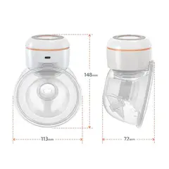 GENERICO - Extractor De Leche Eléctrico Portátil 4 Modos 12 Niveles