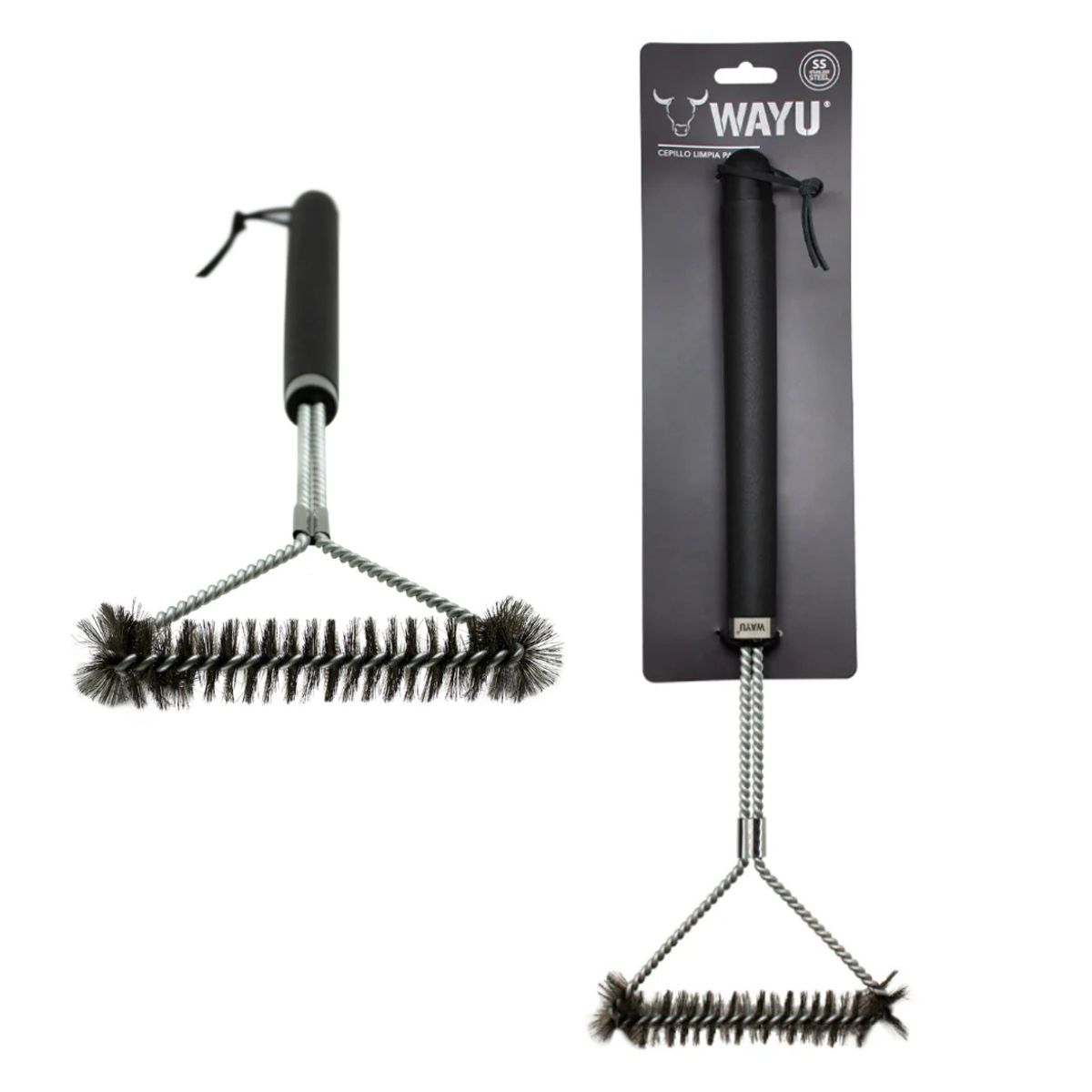 WAYU - Cepillo Limpia Parrillas Wayu