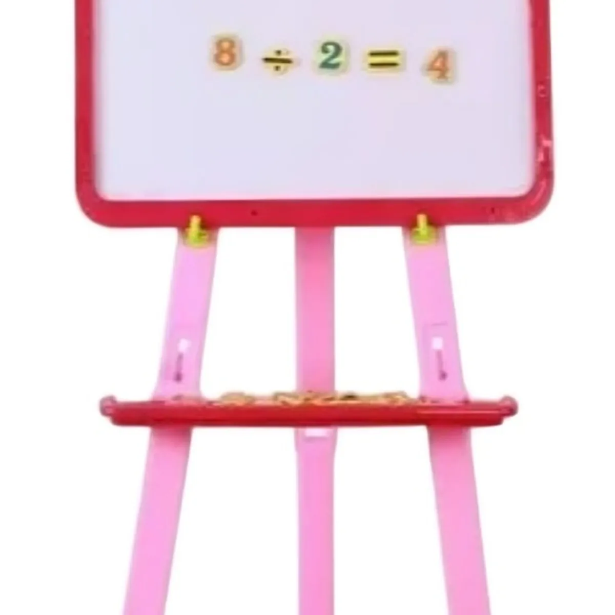 OEM - Pizarra 2 en 1 Infantil en Color Rosado con Superficie
