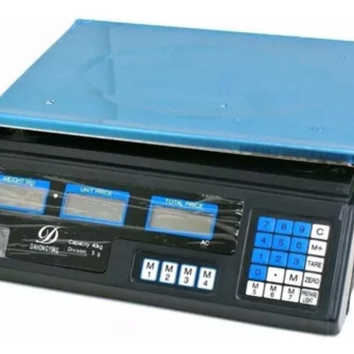 IMPORTCLICK - Balanza Pesa Electrónica Digital Almacén Negocio 40 KG - Negro