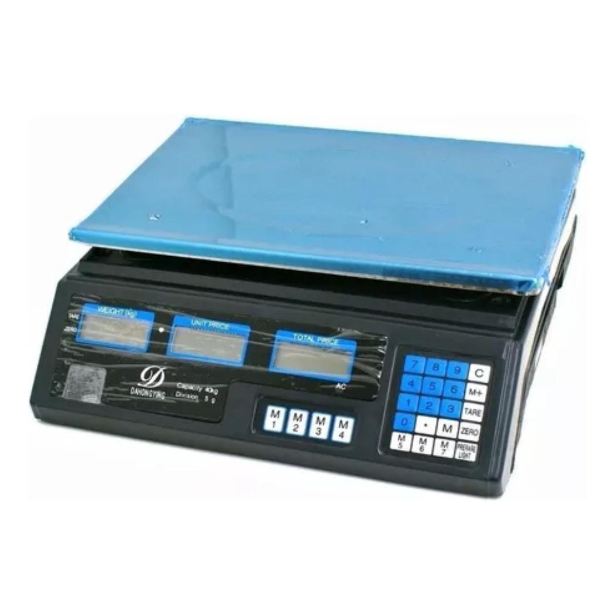 IMPORTCLICK - Balanza Pesa Electrónica Digital Almacén Negocio 40 KG - Negro