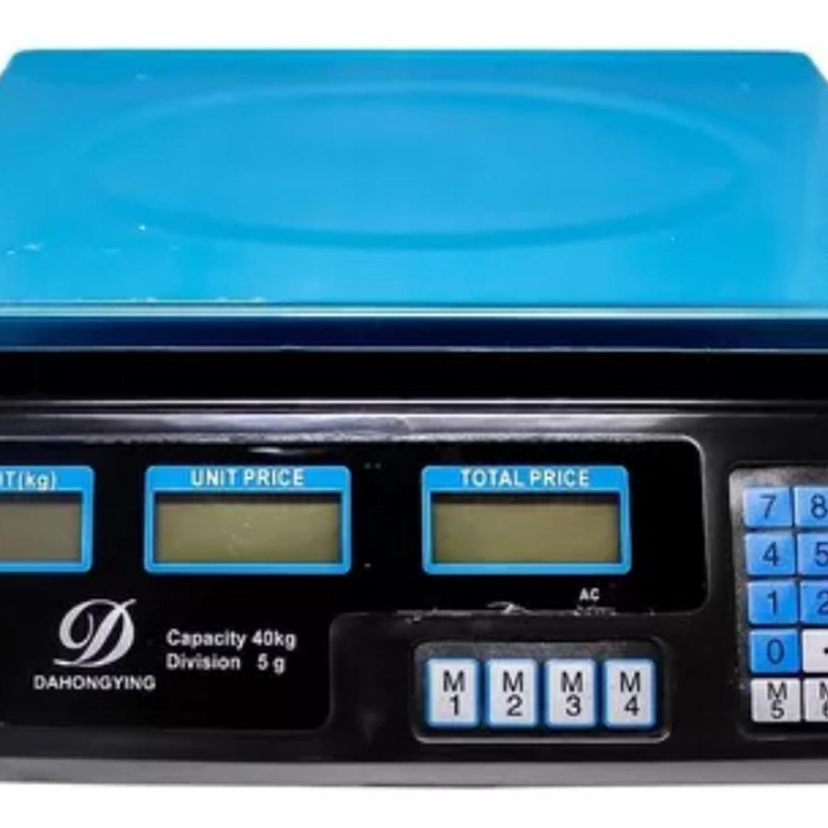 IMPORTCLICK - Balanza Pesa Electrónica Digital Almacén Negocio 40 KG - Negro