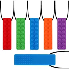 GENACOL - Mordedor sensorial collar autismo alta resistencia bloque