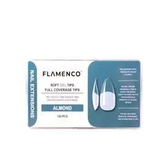 FLAMENCO - 120 Tips SoftGel Forma Almendra