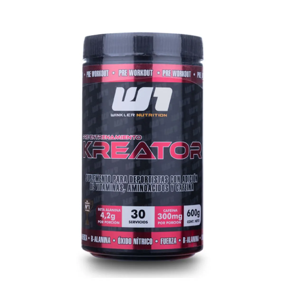 WINKLER NUTRITION - Pre entreno Kreator 600 grs Extreme Punch WINKLER NUTRITION