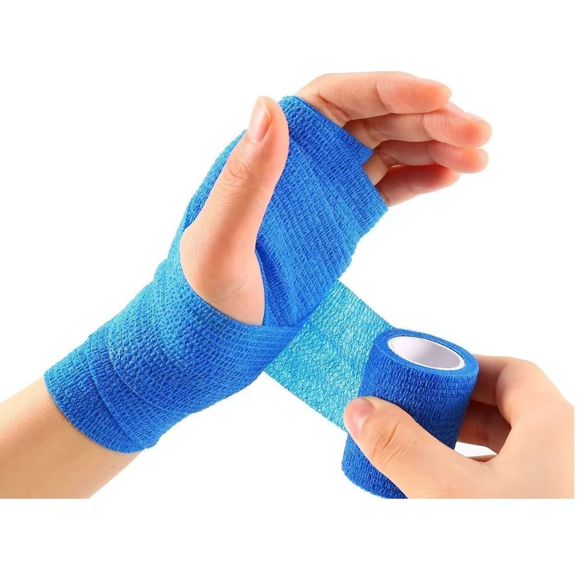 GENERICO - Venda Elástica Coban Autoadherible De 5cm X 450cm 10 Unidades