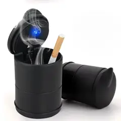 GENERICO - Cenicero Para Auto Con Luz Led Portátil