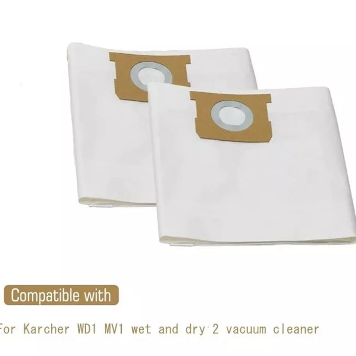 GENERICO - Bolsa Para Karcher Mod Wd1 Mv1 15 A 22 Galones 2psc