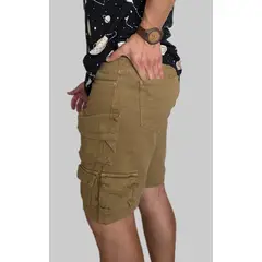 DIABOLO JEANS - SHORT CARGO MARRÓN HOMBRE