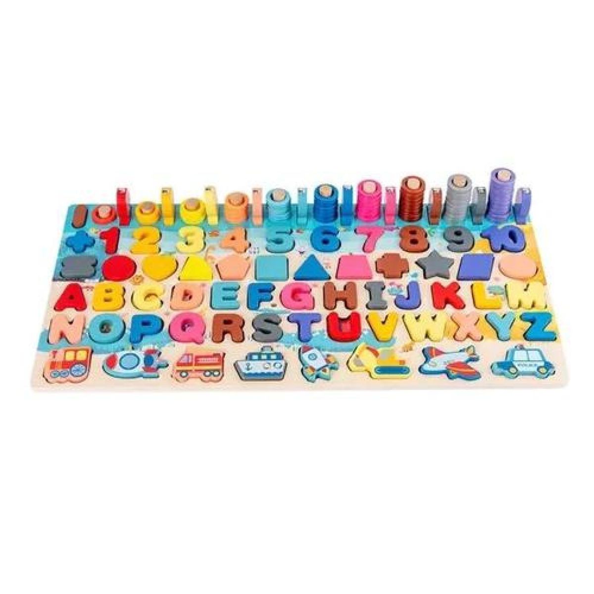 GENERICO - Bloques de construcción de números multicolor