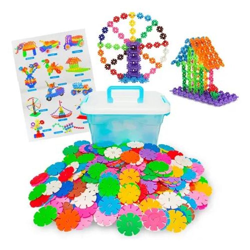 GENERICO - Set de 300 pcs estrellita didáctica juguetes multiencaje