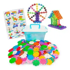 GENERICO - Set de 300 pcs estrellita didáctica juguetes multiencaje