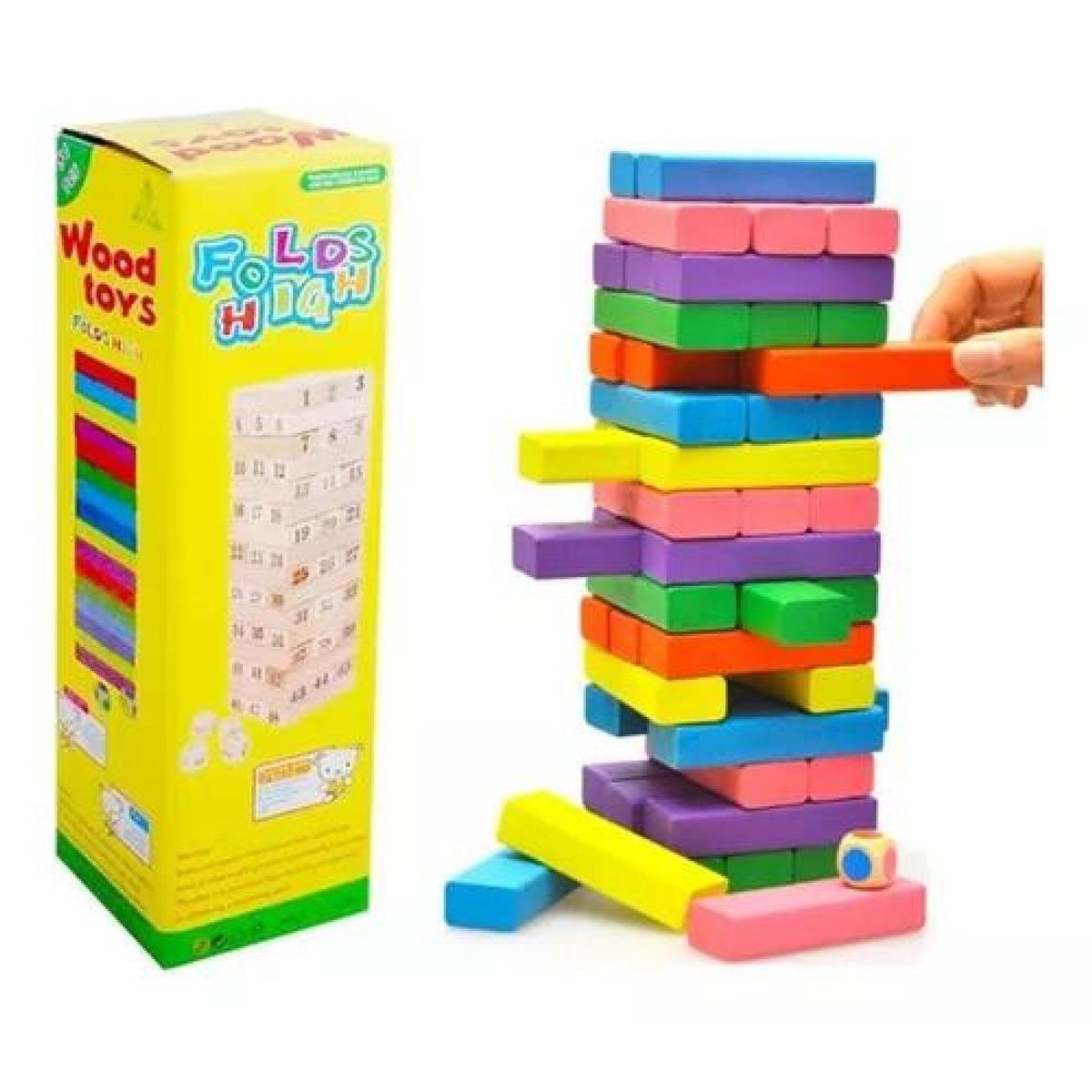 GENERICO - Juego educativo de bloques de construcción 54 pcs
