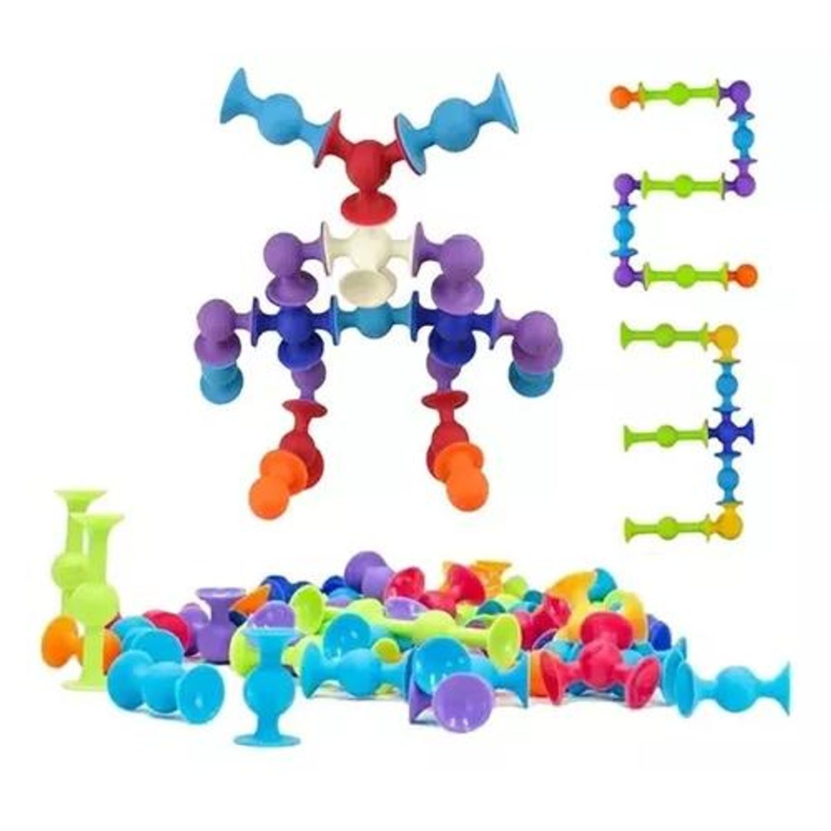 GENERICO - 33 pcs juego de chupones bloques de construcción