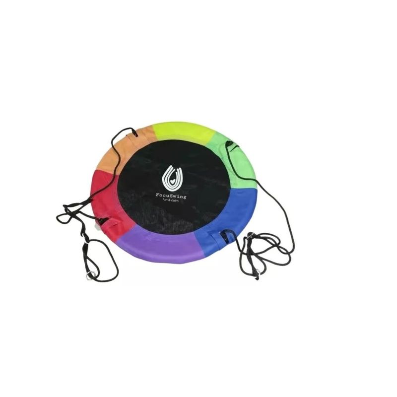 GENERICO - Columpio Mecedor Ovalado Multicolor Colores