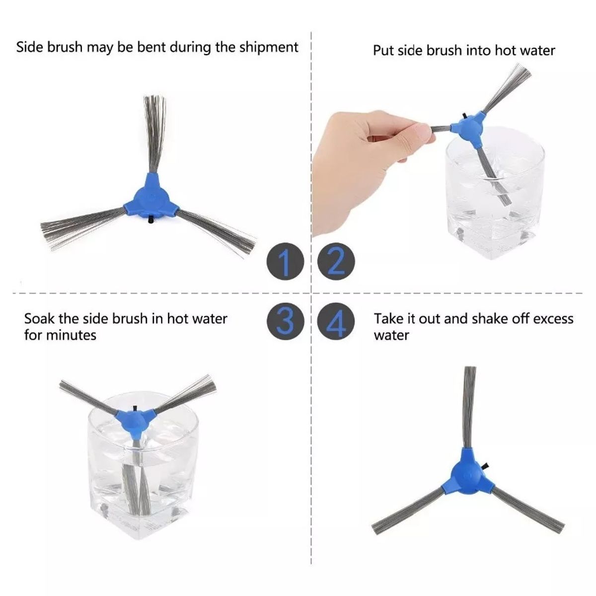 GENERICO - Kit  De Repuestos Para Eufy Robovac 10pcs