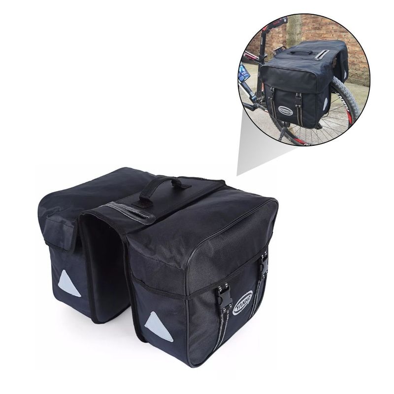 GENERICO - Alforja Para Bicicleta Bolso Reflectante Maleta Viaje 20 L