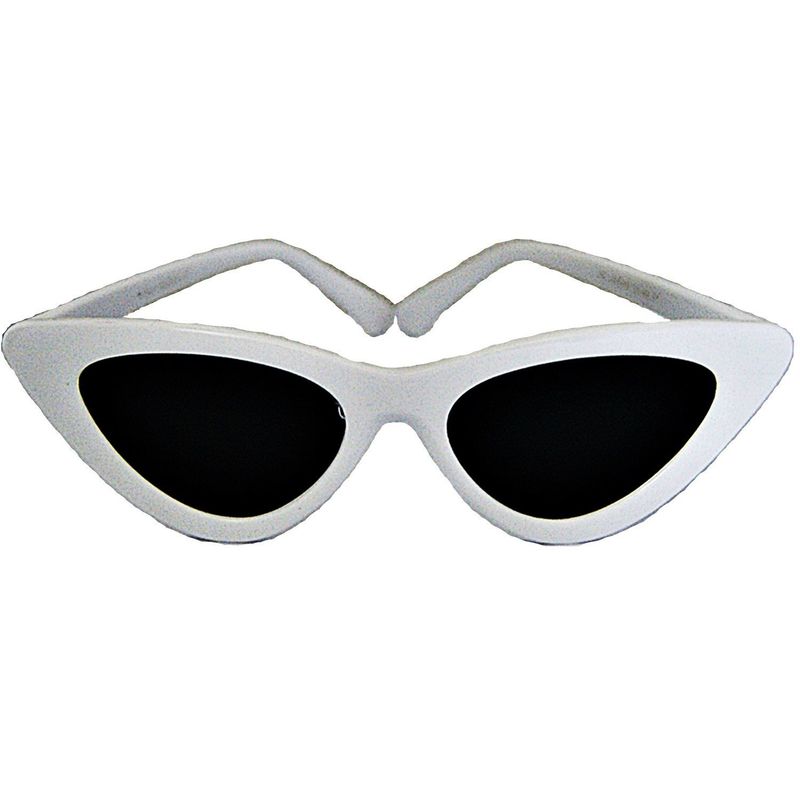 VIVAFELICIA - Anteojos de Sol Gata Blanco