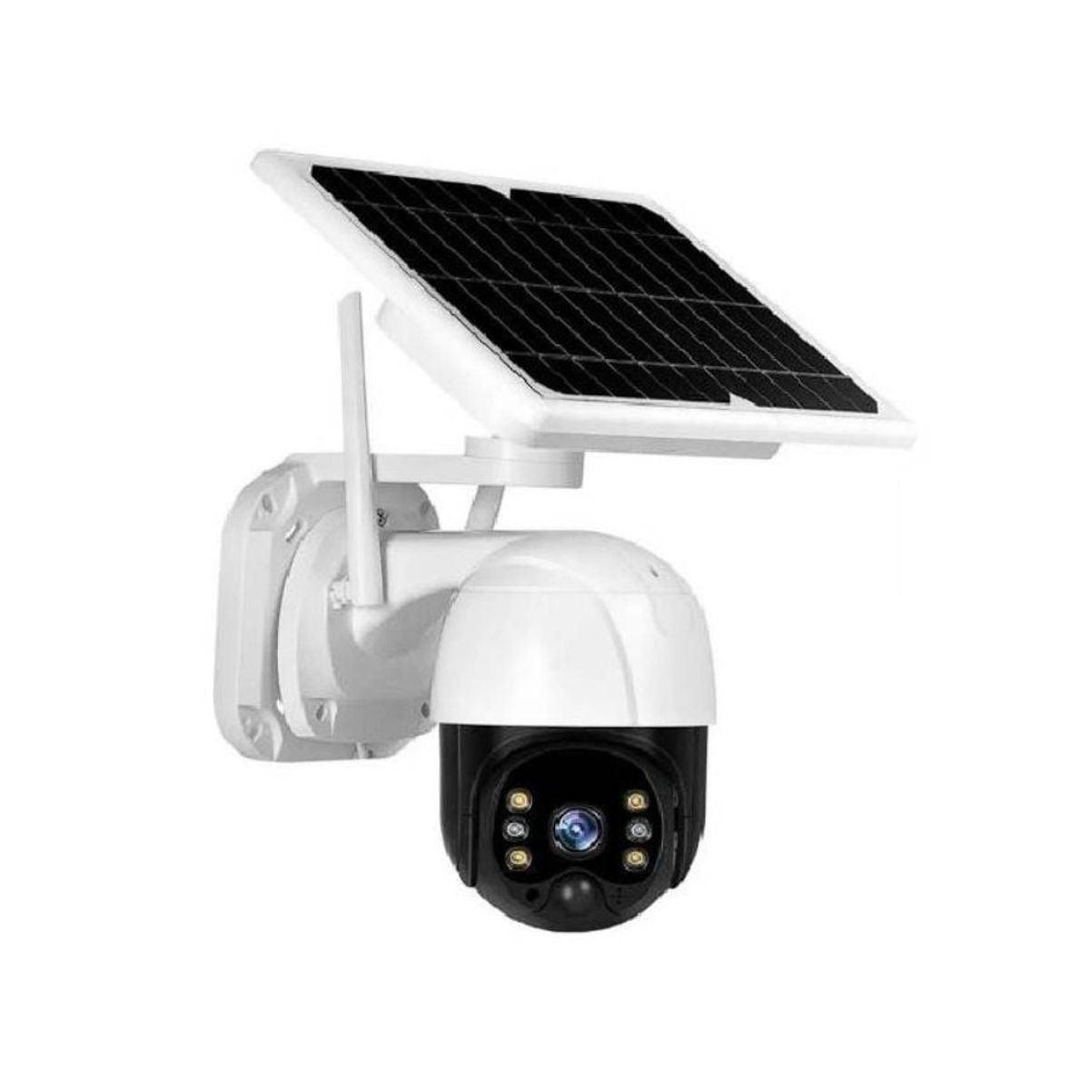 GENERICO - Camara Ip Solar 360° Seguridad Wifi Exterior Hd 1080p