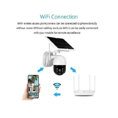 Imagen 2 del producto Camara Ip Solar 360° Seguridad Wifi Exterior Hd 1080p