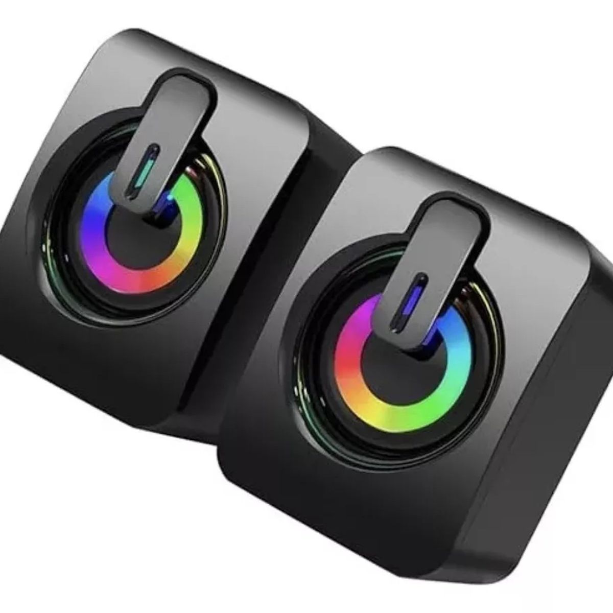 GENERICO - Parlante Pc Computador Speaker Color Negro Ab-d390