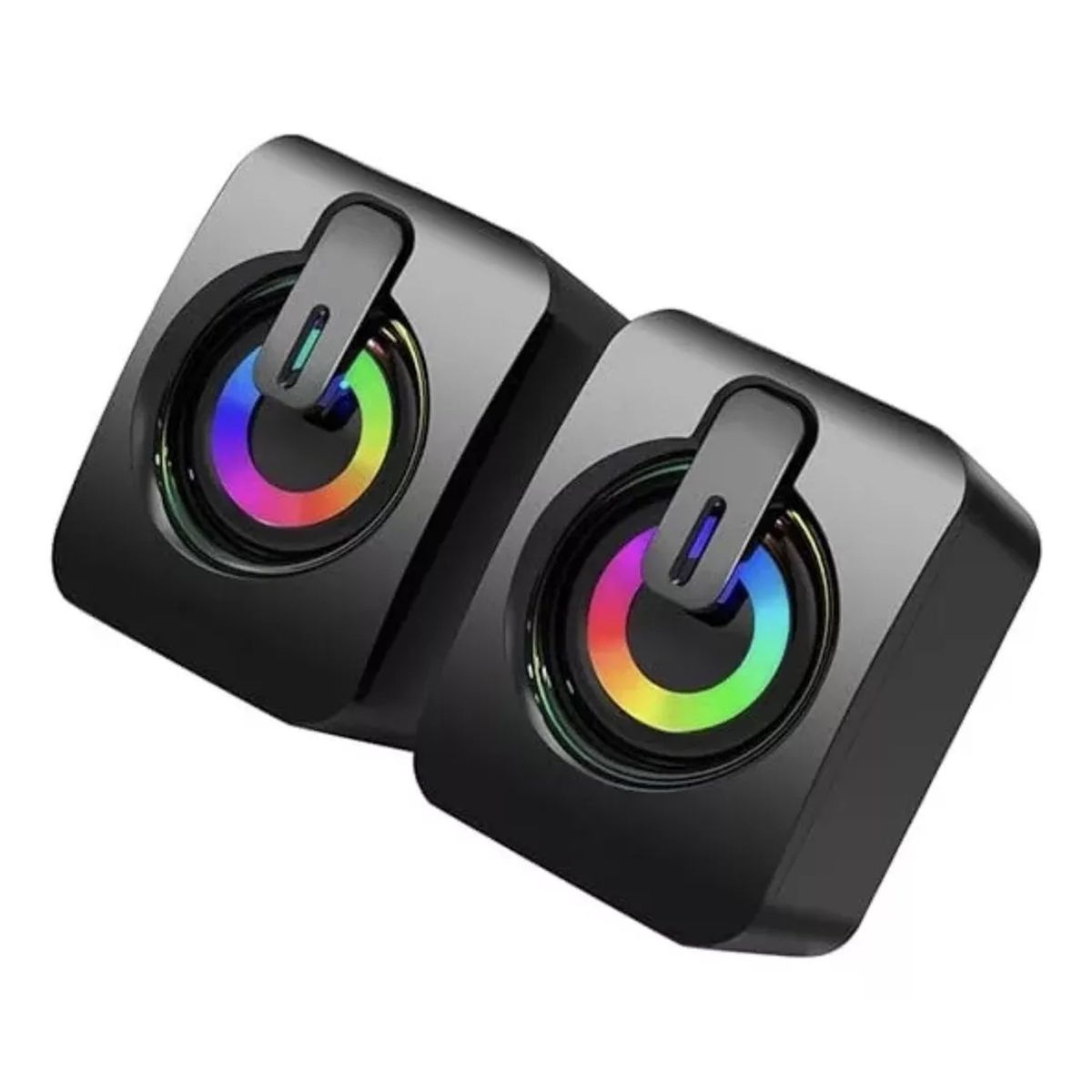 GENERICO - Parlante Pc Computador Speaker Color Negro Ab-d390