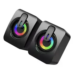 GENERICO - Parlante Pc Computador Speaker Color Negro Ab-d390