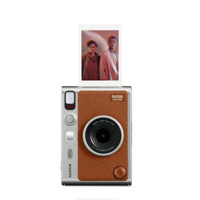 Imagen 2 del producto Cámara instantánea híbrida INSTAX MINI EVO marrón
