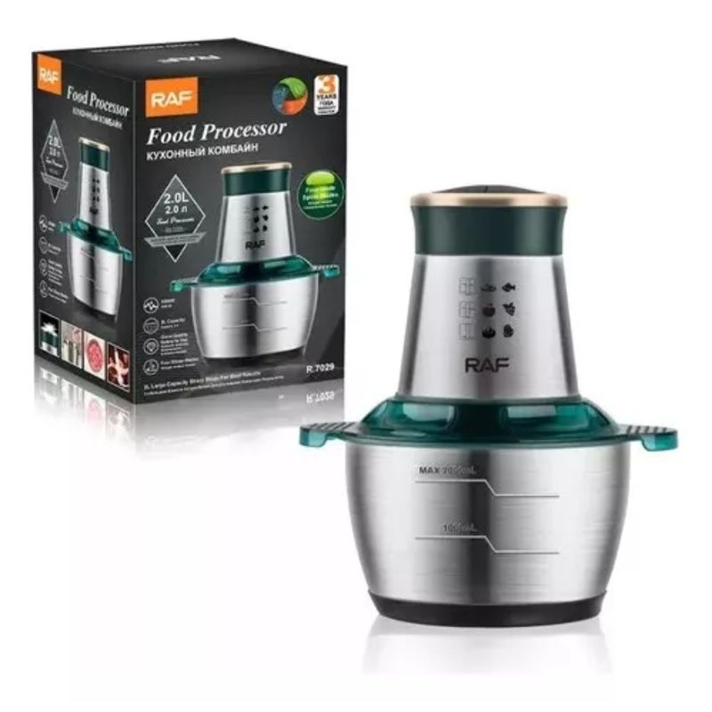 GENERICO - Procesador Triturador Picadora De Alimentos Moledor 1000w