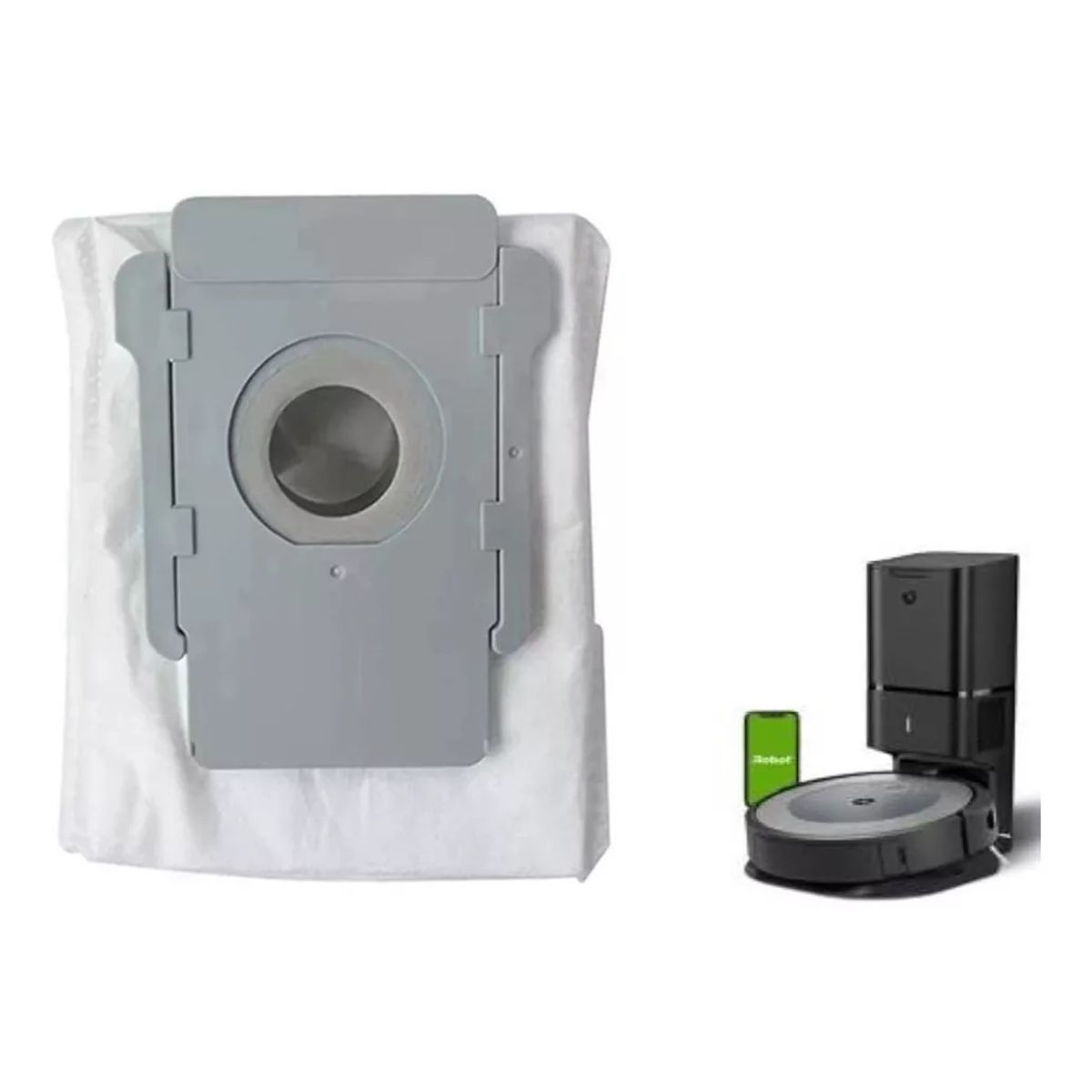 GENERICO - Bolsa Polvo Para  Irobot Roomba E5 E6 E7 I3 I7 S9