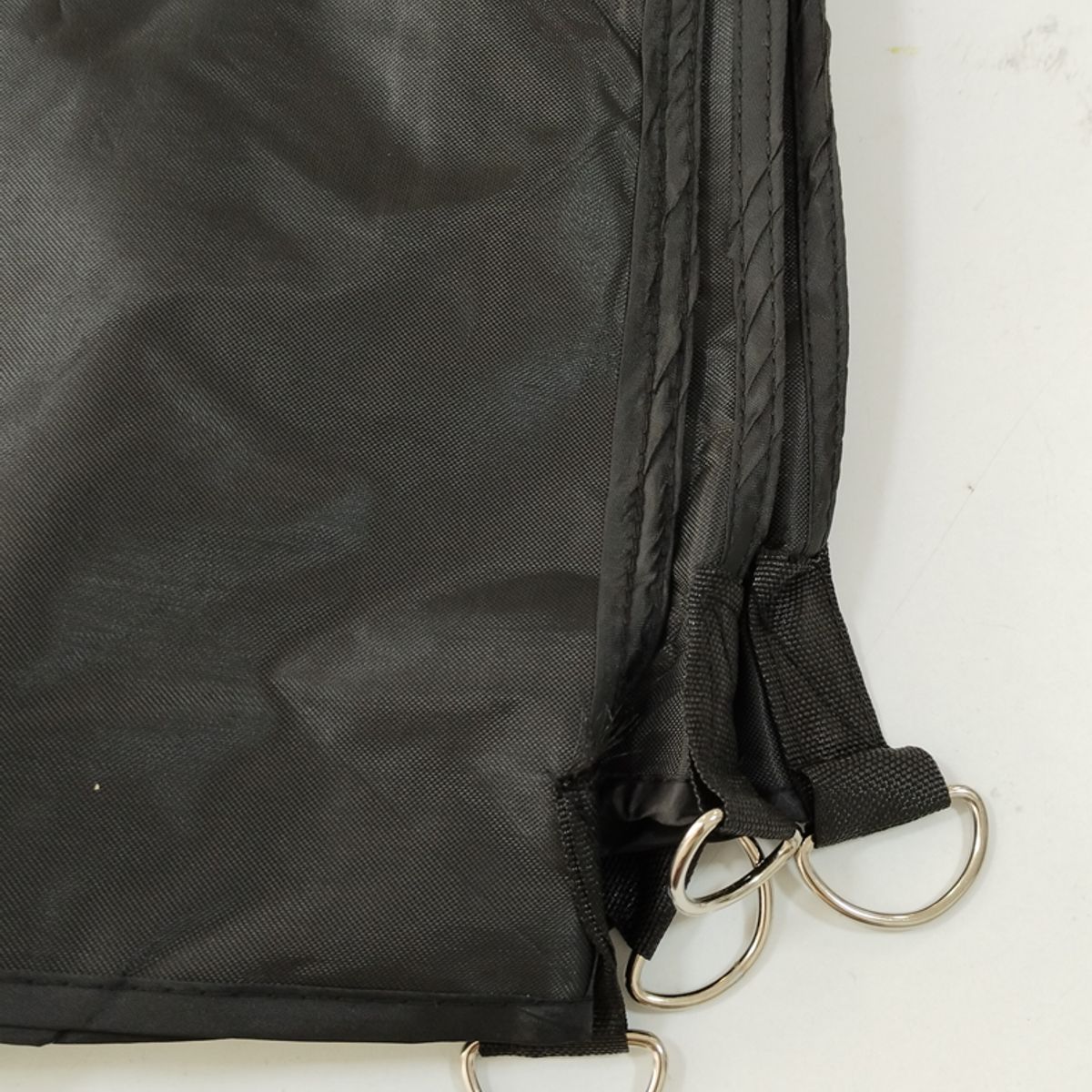 GENERICO - Lona para Toldos 3x3 PVC Premium Modelo Araña color Negro